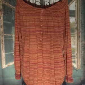 EUC LRL Lauren Jeans Lauren Ralph Lauren boho top